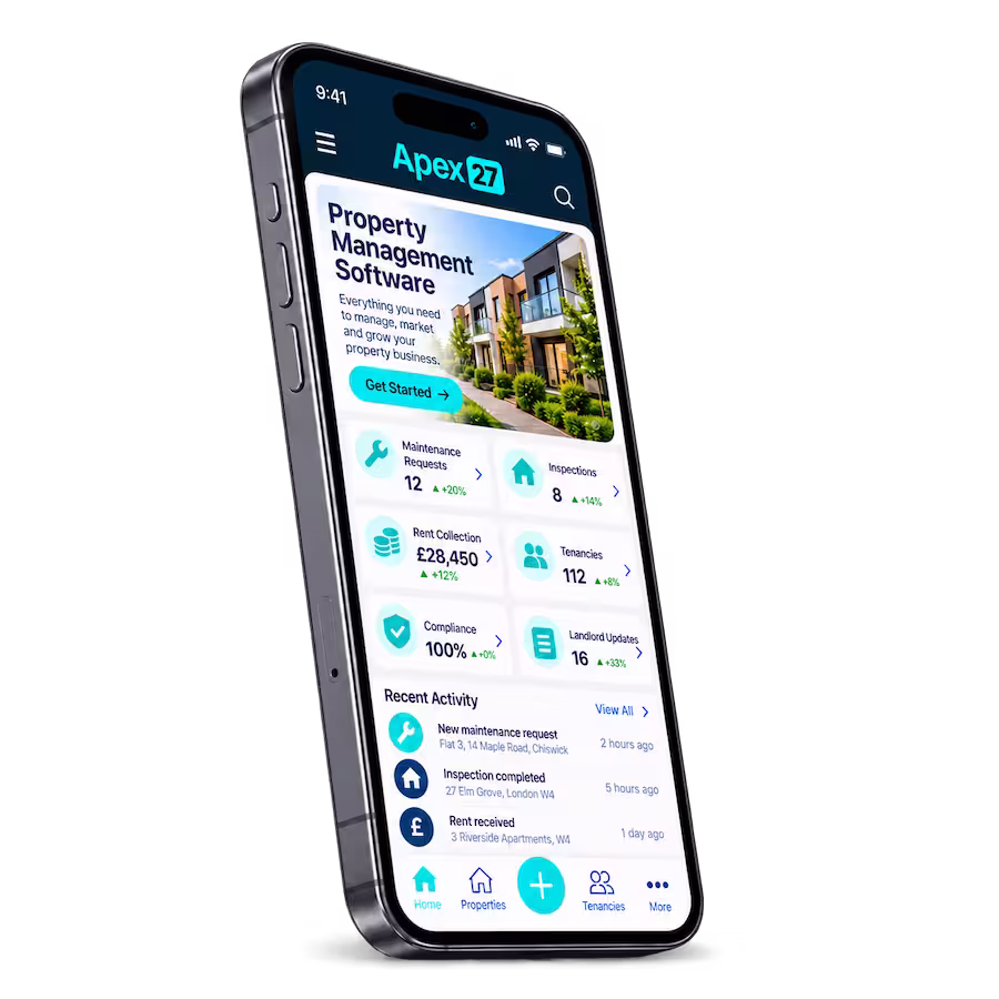 Apex27 Property Management Software UK